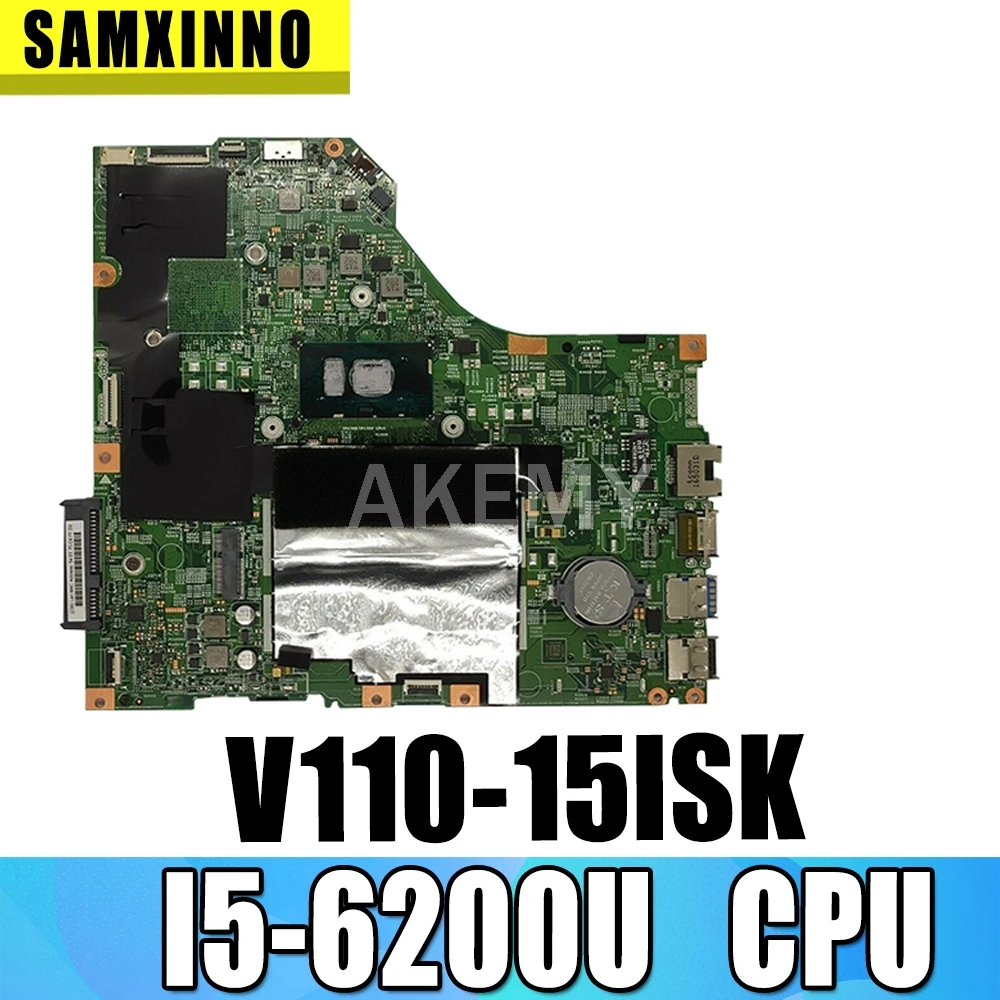 

Высокое качество LV115SK MB 15277-1N 448.08B01.001N для Lenovo V110-15ISK материнская плата для ноутбука CPU I5-6200U RAM 4GB