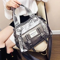 designer handbags high quality top handle bag rivet shoulder bolsa large capacityshopper bag luxury crossbody messenger sac tote