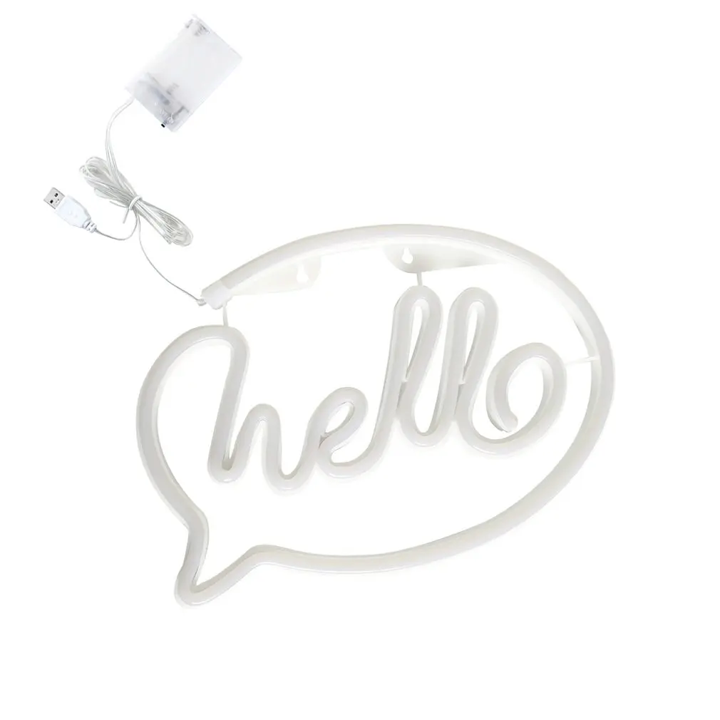 

Настольная подвесная неоновая лампа, украшение для приветствия, дома, свадьбы, окна, ночного подарка, украшения для дома