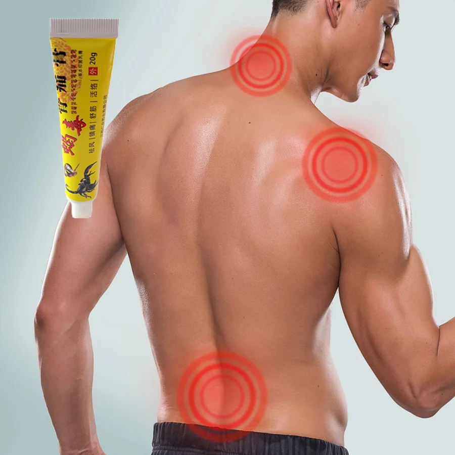 1 шт. анальгетический крем-бальзам с ядом скорпиона медицинская ортопедическая