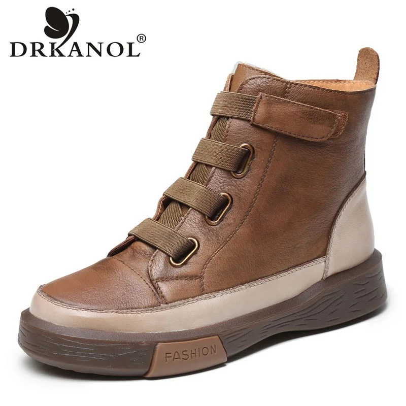 Boots 2022 Autumn Winter Snow Boots Women Warm Shoes Mixed C