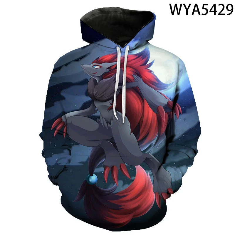 

2021 Autumn Pokemon 3d Printed Hoodie Men's Women's Children's Cute Fashion Sweatshirt Streetwear Casual Coat