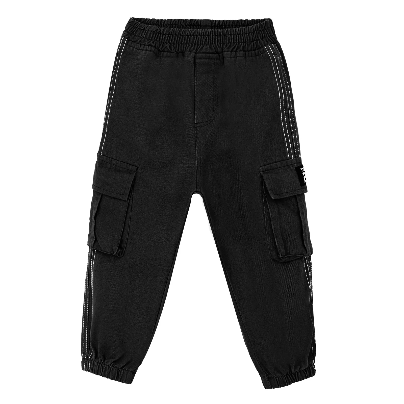 

Baby Boys Pants Spring Autumn Toddler Kids Boys Trousers Cotton Fashion Solid Color Cargo Joggers Pants Children Clothing 1-8Y