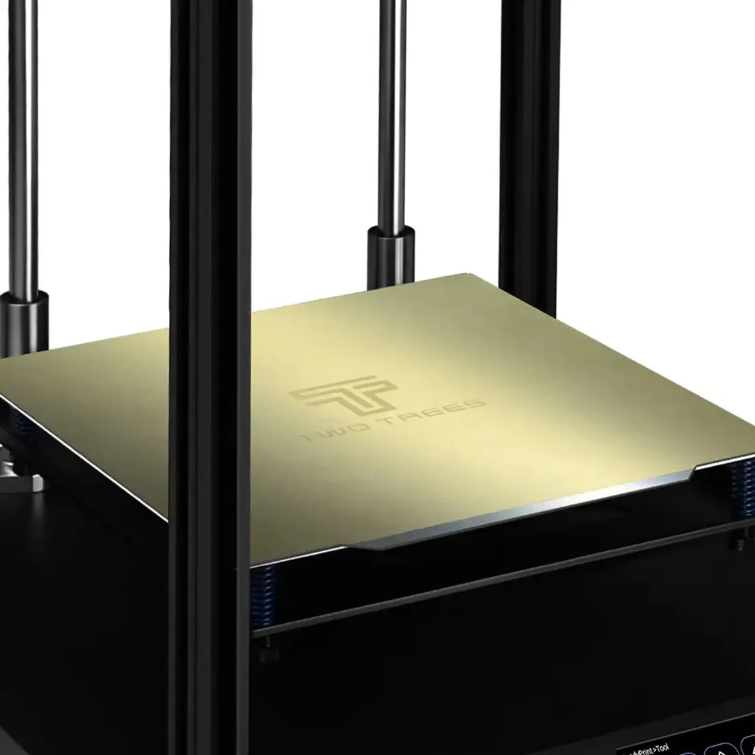 3D принтер с двумя деревьями 310x310 мм встроенная поверхность PEI магнитная стальная