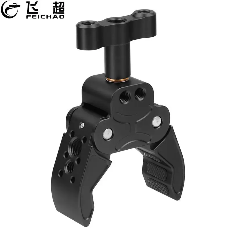 

Upgraded Super Clamp Articulated Arm Crab Claw with 1/4" 3/8" ARRI Thread for DSLR Camera Extension Clip Photography Accessories