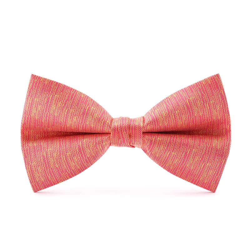 

Новинка 2019, модный мужской галстук-бабочка, двойная ткань, красный, желтый галстук-бабочка, галстук-бабочка в подарочной коробке