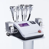 2019hot sale ultrasonic liposuction 40k cavitation radio frequency vacuum bipolar rf machine slimming beauty equipment