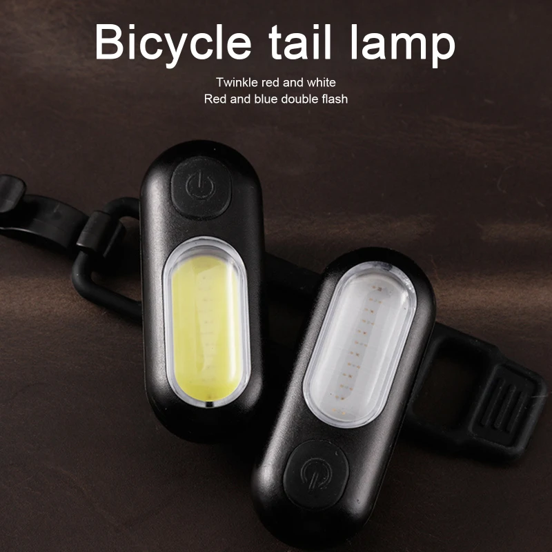 

Bicycle Tailtight LED Safety USB Rechargeable Driving Light Bright Bicycle Lights With 5 Lighting Modes Suitable For Cycling