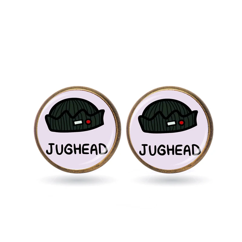 Серьги гвоздики ривердейла сережки кувшины с Южной Стороной логотипом
