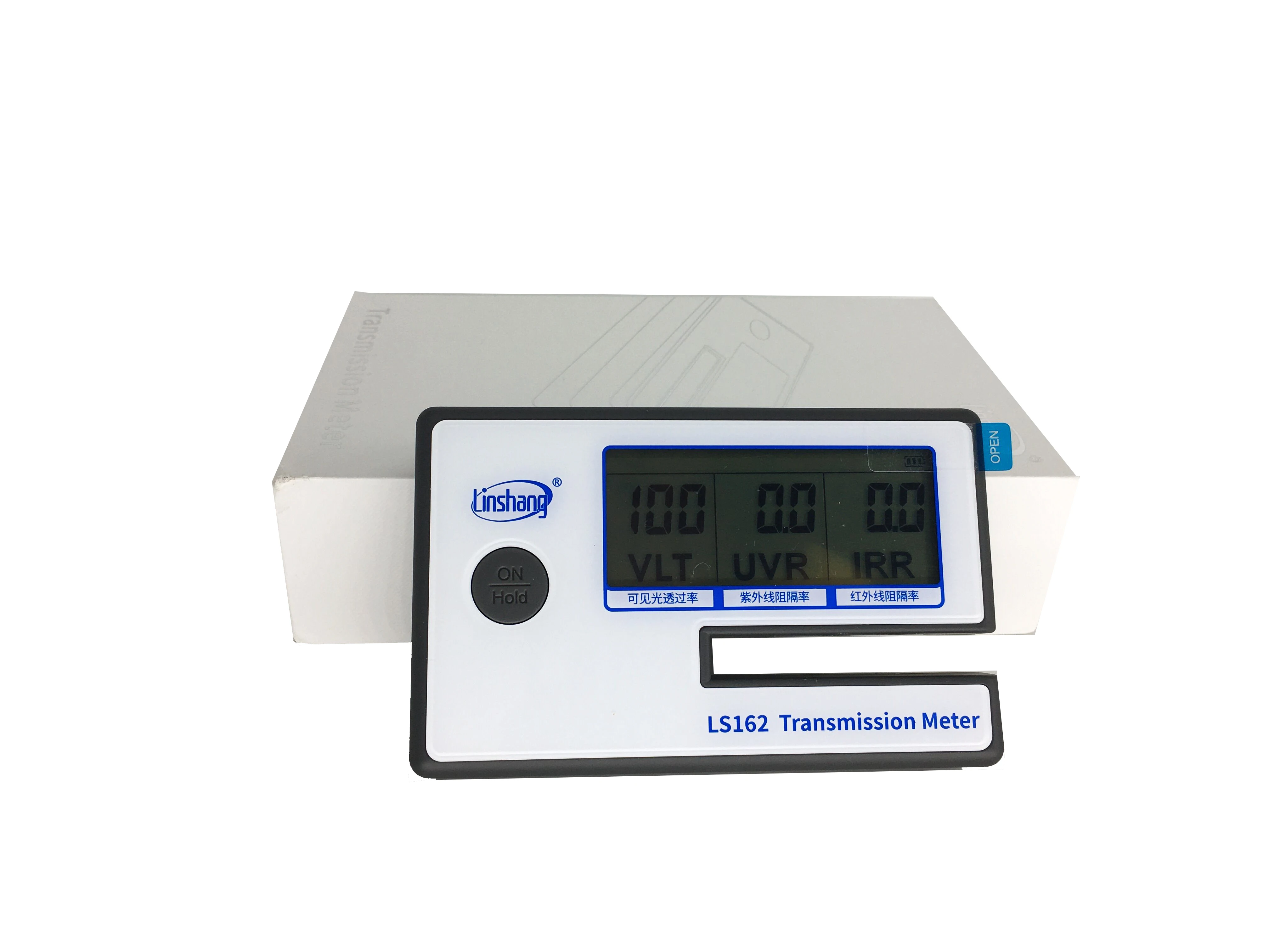 Тестер окон с оттенком солнечной пленки измеритель передачи Тонирующий VLT UV IR
