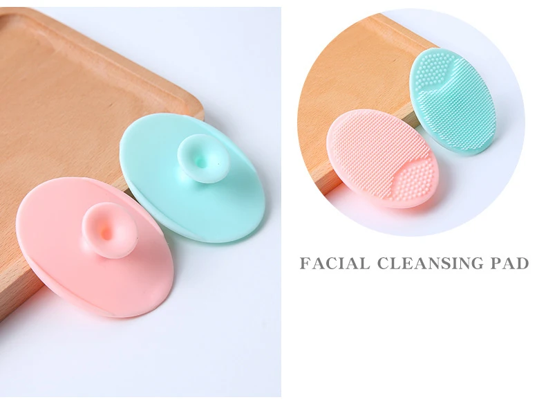 Очищающая силиконовая щетка для лица очищающая пор кожи скраб массажа новые