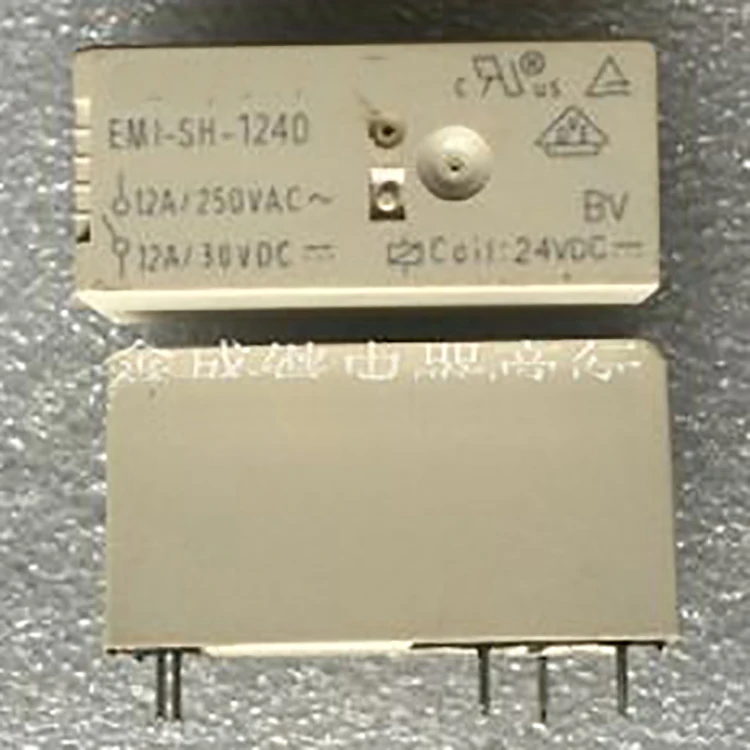 

Новинка, 5 шт./лот EMI-SH-124D 12A 24VDC 5PINS