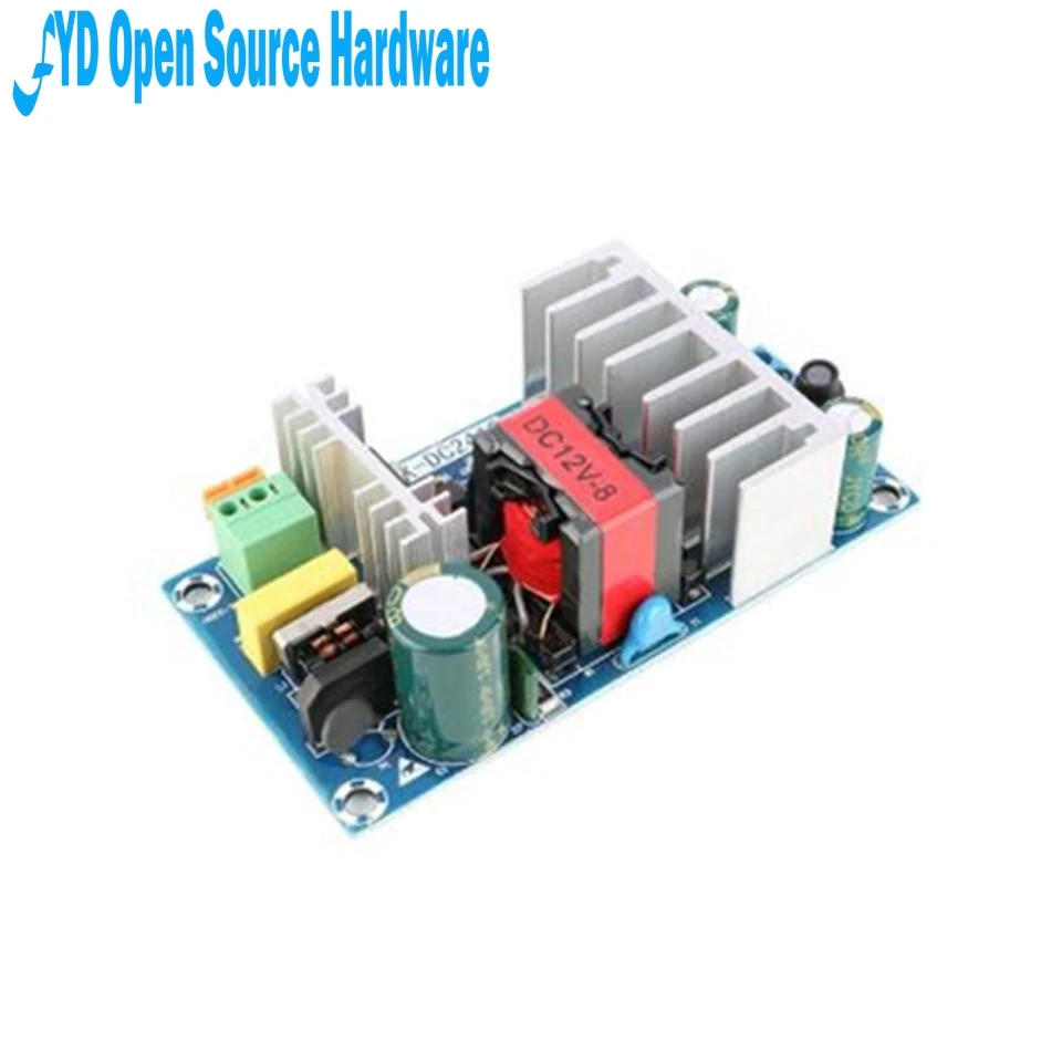 1 шт. модуль источника питания с изолированным переключателем 12 В 8 А 24 6 100