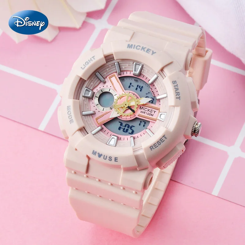 Часы наручные Disney Женские электронные Брендовые спортивные Кварцевые