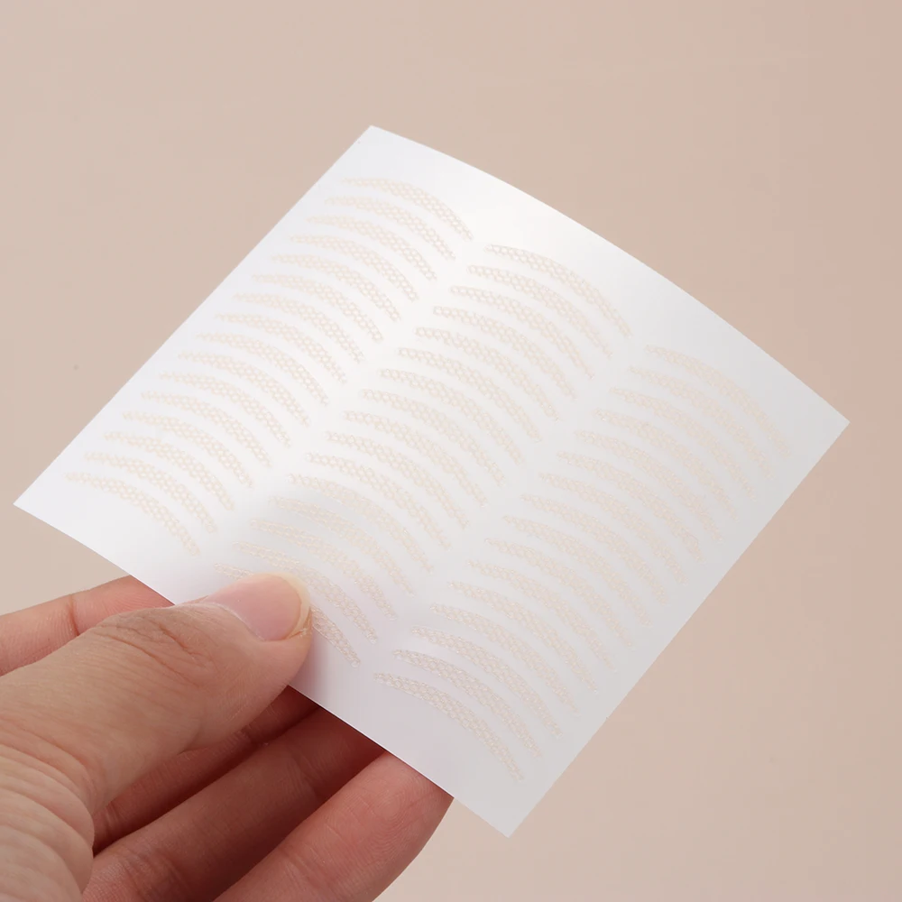 Наклейки для двойного века кружево волокна самоклеящаяся век лента прозрачный