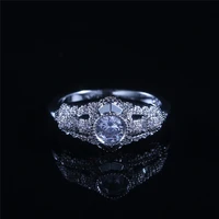 jewelry fashion jewelry rings for women luxury square stone party bridal wedding engagement ring