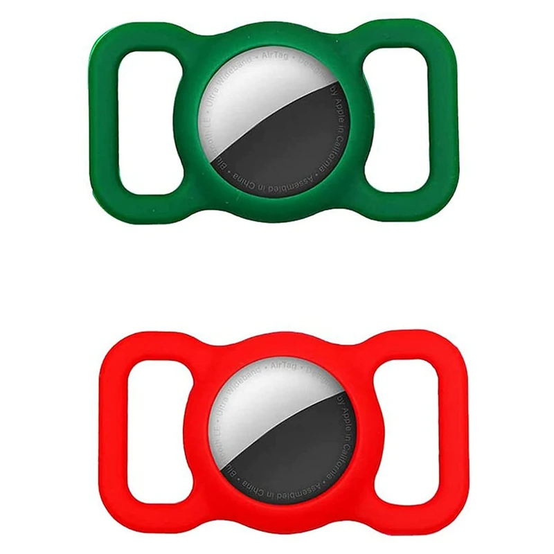 

New Silicone Protective Case Buckle Tracker For Airtag Dog Cat Anti-Lost Locator Holder Adjustable GPS Finder For Pets Elderly