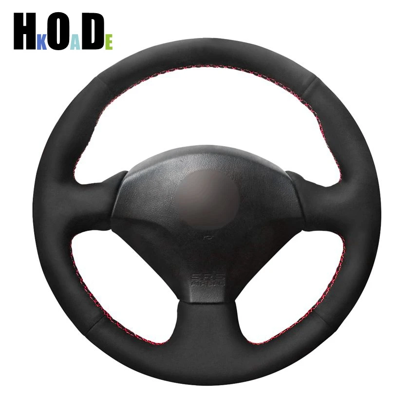 Черная замша ручная строчка для Honda S2000 2000-2008 Civic Si 2002-2004 Acura RSX Type-S 2005 | Автомобили и
