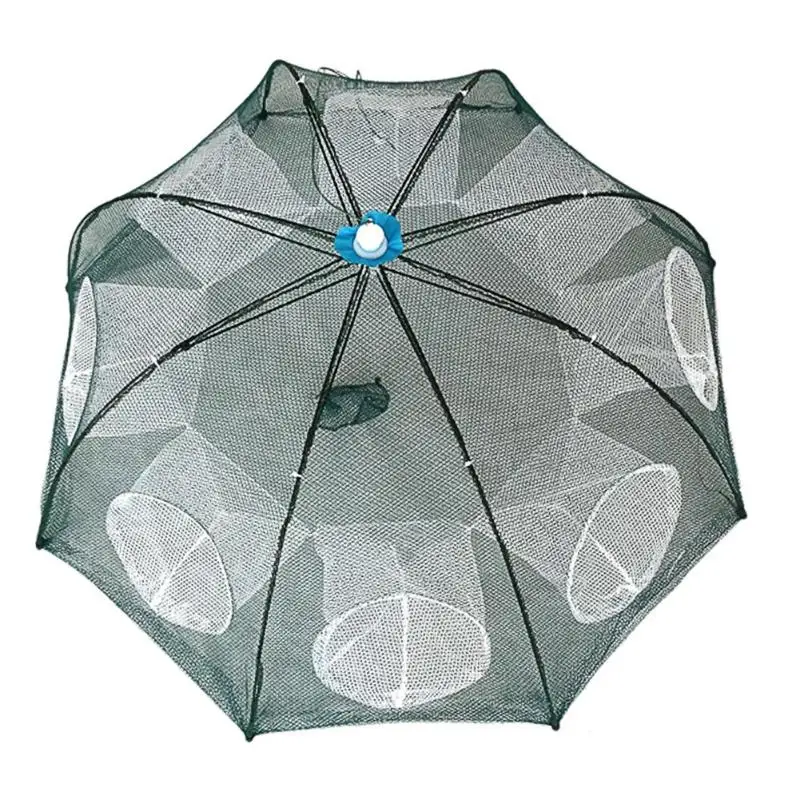 

Strengthened Fishing Net Shrimp Cage Nylon Foldable Crab Fish Trap Cast Net Cast Folding Fishing Network Hand throwing net