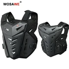 Мотоциклетный жилет WOSAWE, армированный мотоциклетный жилет для мотокросса, Защита спины, груди, защита для бездорожья, мотоцикла, защитное снаряжение