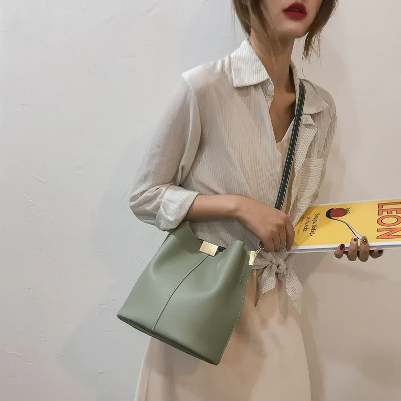 Youda Большая вместительная Женская модная простая сумка через плечо ретро