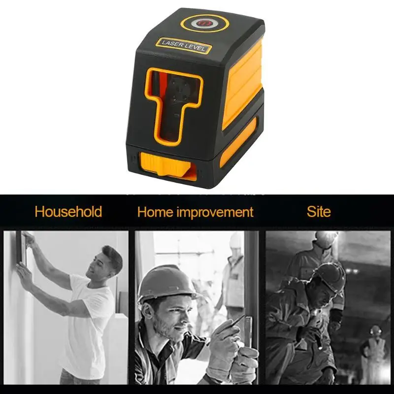 Лазерный нивелир мини лазерный 2 красный крест линия IP54 Lazer Nivel нивелировочный