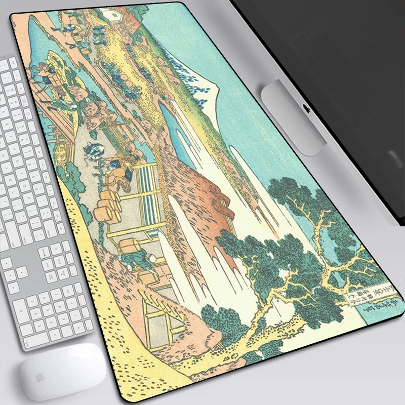 

Japan Famous Mount Fuji Mouse Pad 90x40cm Anime XXL Gaming Padmouse Gamer Laptop Keyboard Mouse Mats For Playing Game CSGO