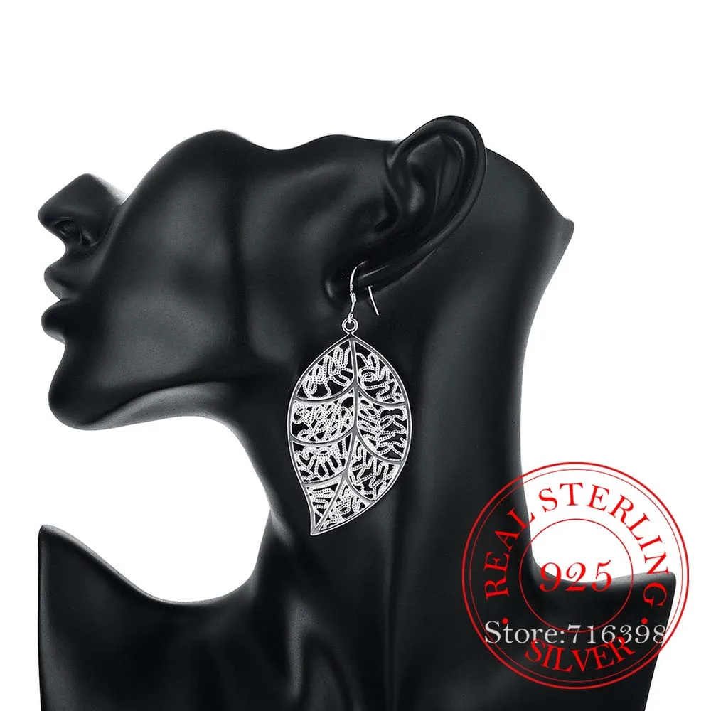 Новое поступление FineJewelry 100% Настоящее серебро 925 пробы Модные Винтажные