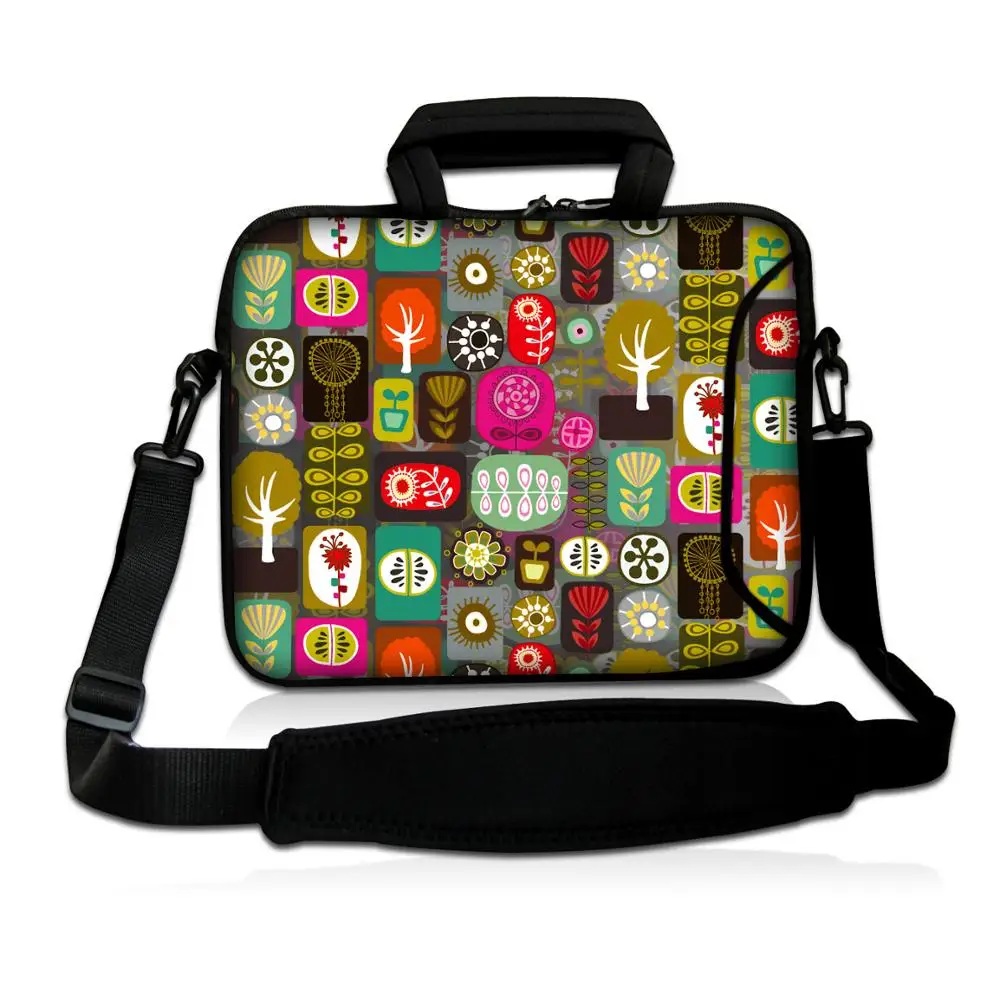 Горячая продажа! Красочные 17 &quot17 3&quot фиолетовый ноутбук рукав сумка с ручкой