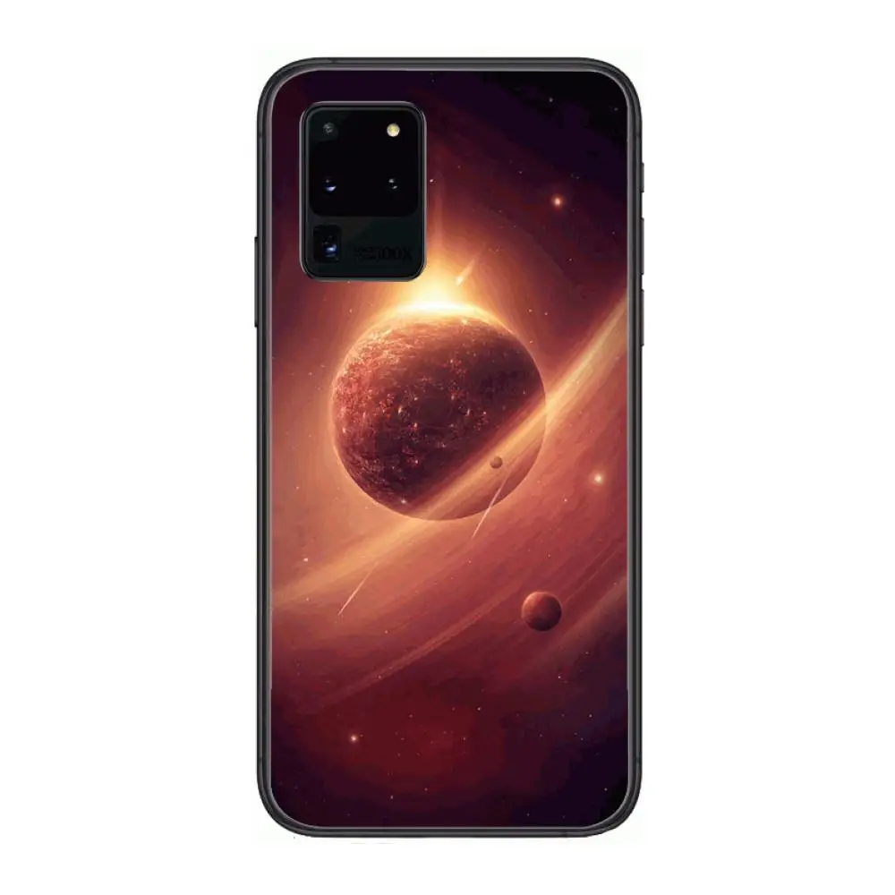

Universe Star Quality Phone cover hull For SamSung Galaxy S 6 7 8 9 10 20 Plus Edge E 5G Lite Ultra black soft bumper