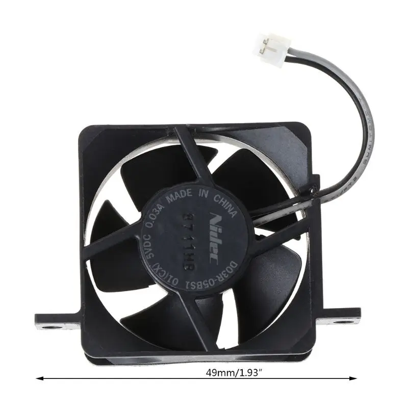 

1PC Black Built-in Cooling Fan Cooler for Nintend for Wii Console Replacement Parts Accessories