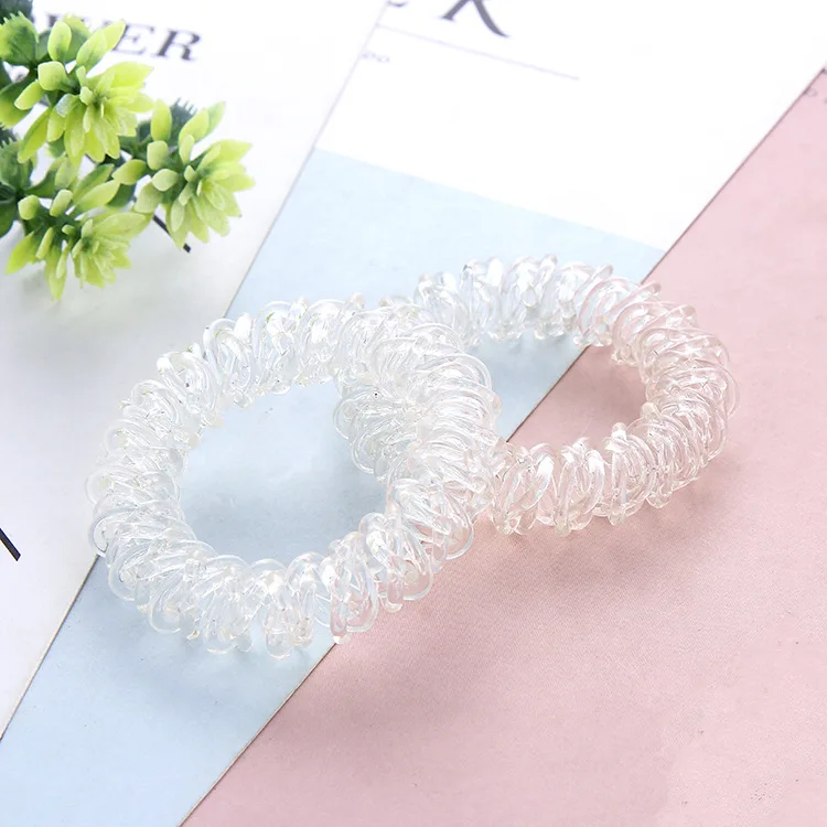 

2PC Fashion Phone Line Girls Ponytail Elastic Hair Bands Sweet Female Head Bands Women's Hair Accessories HeadWear