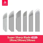 500 шт. одноразовые мануального татуажа бровей, игла для бровей 3 ряда 2 ряда 14, 15, 16, 17, 18 соответствуют F контактный Перманентный макияж аксессуары стерилизованные лезвие