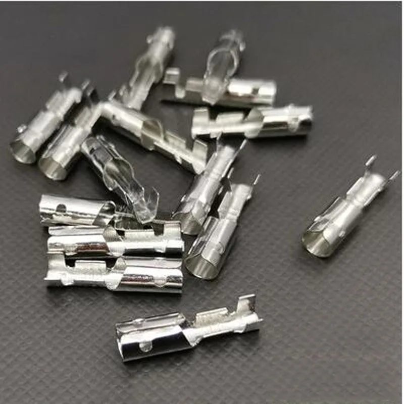 Штепсельная Вилка с одним отверстием 50 шт. 4 мм|Терминалы| |