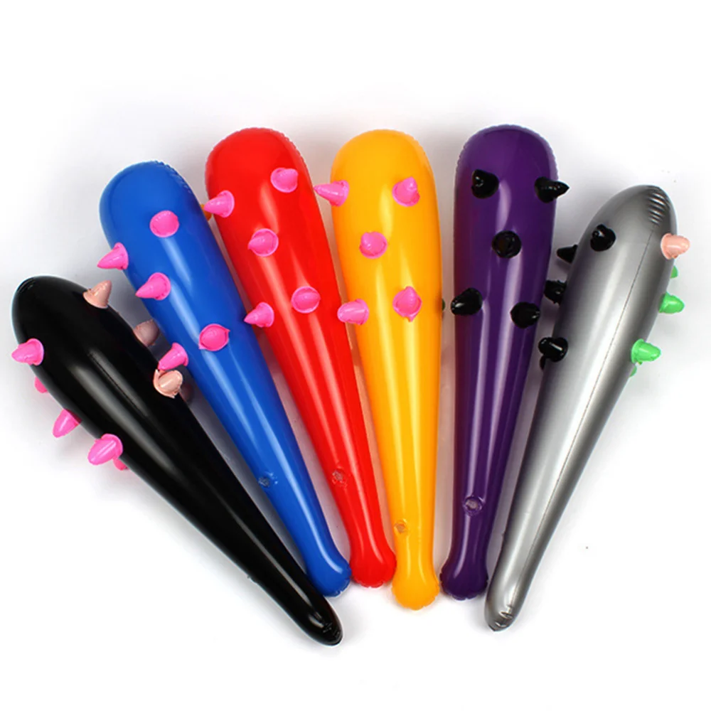 

14Pcs Inflatable Hammers Creative Funny Baseball Bat Shape Hammers Inflatable Sticks Toys for Kids Children (Random Color)