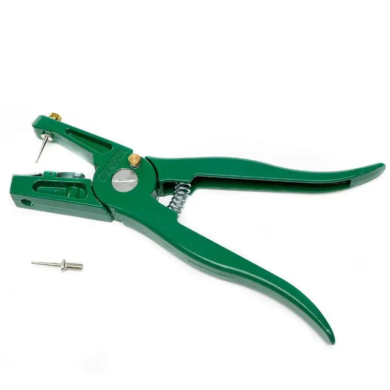 1 шт. зеленые плоскогубцы для ушных бирок крупного рогатого скота овец животных