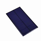 Поликристаллическая солнечная панель, 1 Вт, 6 в, миниатюрная Солнечная система, электронный модуль сделай сам для зарядки аккумуляторов, портативная солнечная батарея