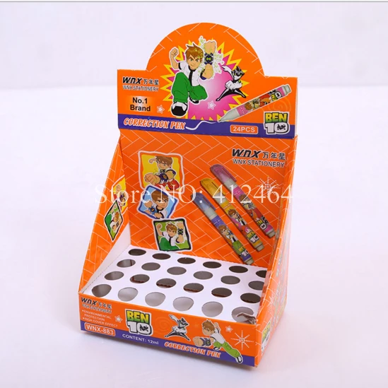 Рекламный розничный шаблон картонный счетчик картонная коробка дисплея на заказ