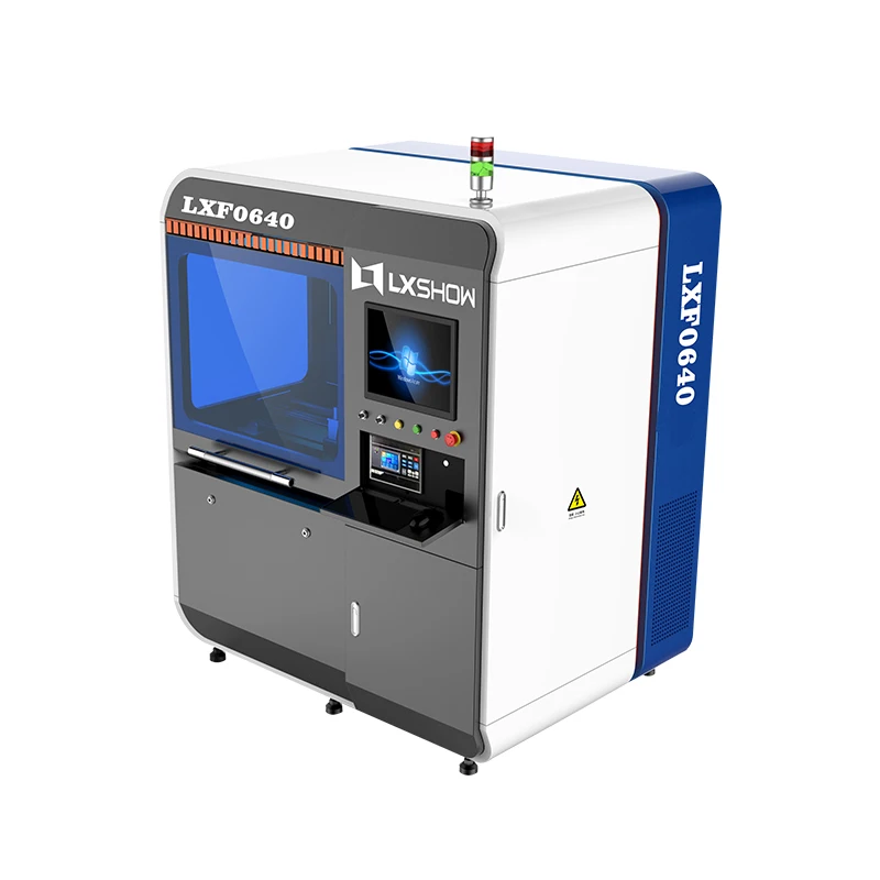 Небольшой волоконно лазерный станок для резки LXFP6040 с 500 Вт 2 мм нержавеющей стали|Фрезы по дереву| |