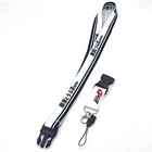 Автомобильный ремешок для шеи с оригинальным логотипом ID, рабочий карточный брелок, подвесной шнур, съемные ремешки