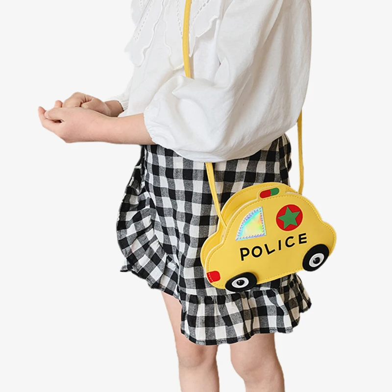 Детская сумка через плечо с мультипликационным рисунком полицейского