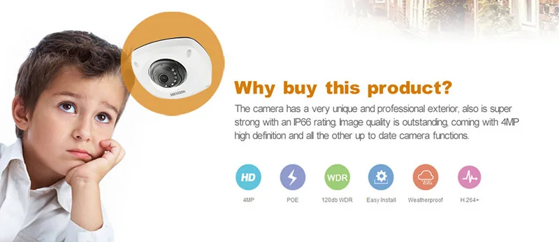 Hikvision DS-2CD2542FWD-IS 4MP купольная POE ip-камера с аудио домашней/наружной безопасности ИК 30 м CCTV видеонаблюдение H.264