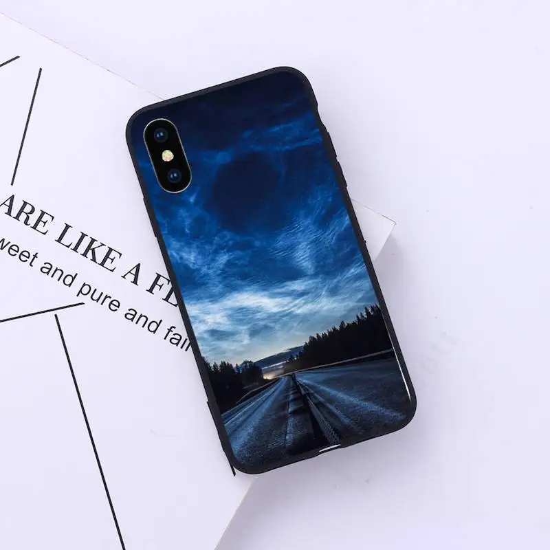 

Travel landscape road high quality Phone Case for iPhone 11 12 pro XS MAX 8 7 6 6S Plus X 5S SE 2020 XR