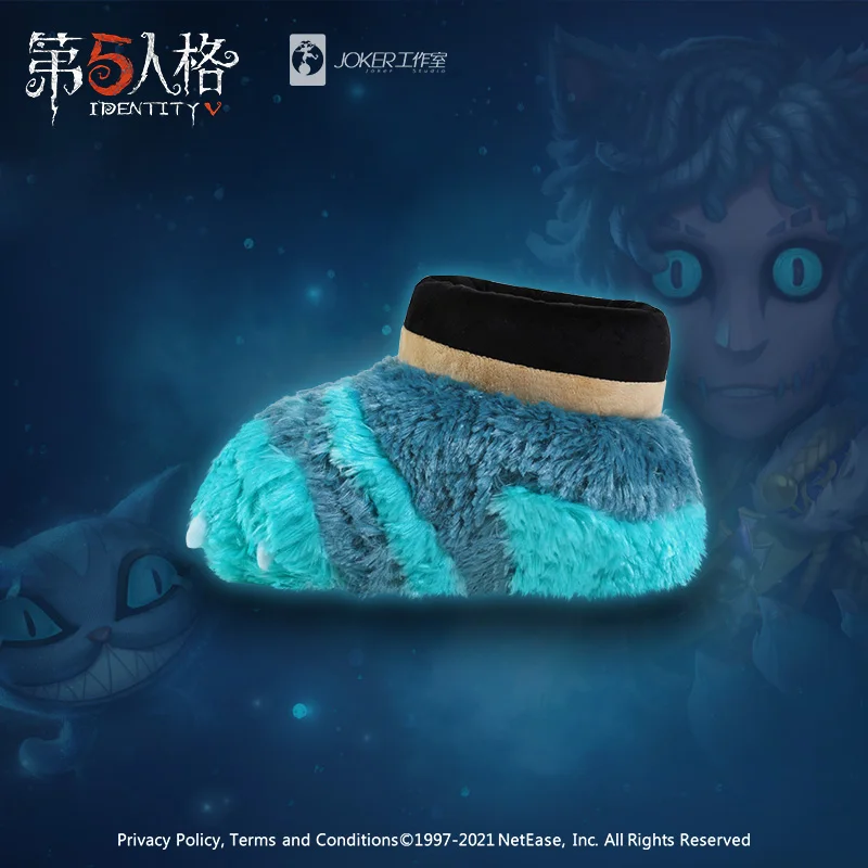 

Anime Game Identity V Cheshire Cat Cute Plush Comfortable Slippers Men Women Student Cotton Cartoon Couple Home Shoes Xmas Gifts