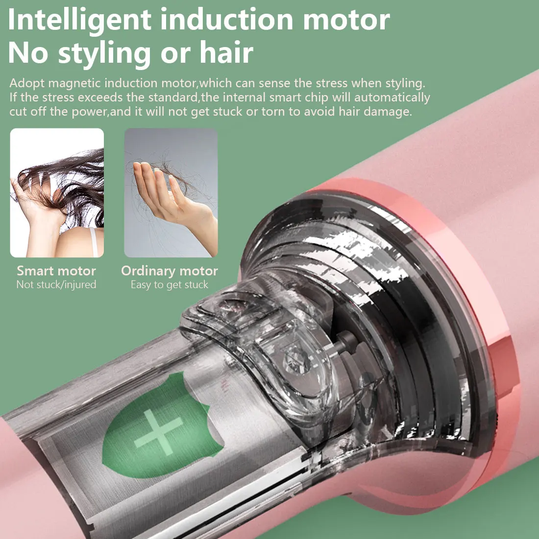 

Professional Auto Hair Curling Iron Air Curler Air Spin Ceramic Rotating Air Curler Air Spin Curl 1 Inch Hair Curler machine