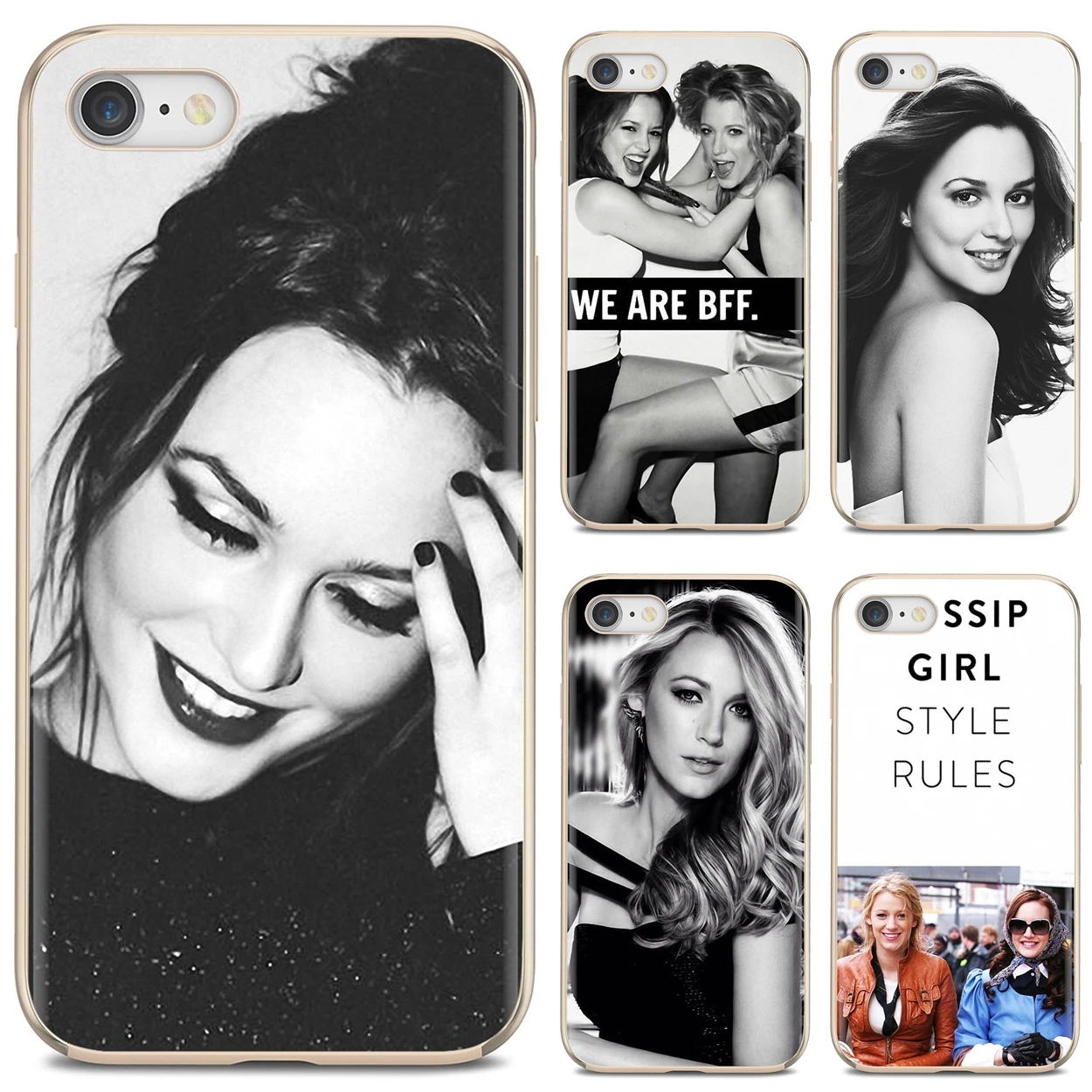 

For iPhone iPod Touch 11 12 Pro 4 4S 5 5S SE 5C 6 6S 7 8 X XR XS Plus Max 2020 Silicone Bag Case Gossip Girl drama blake lively