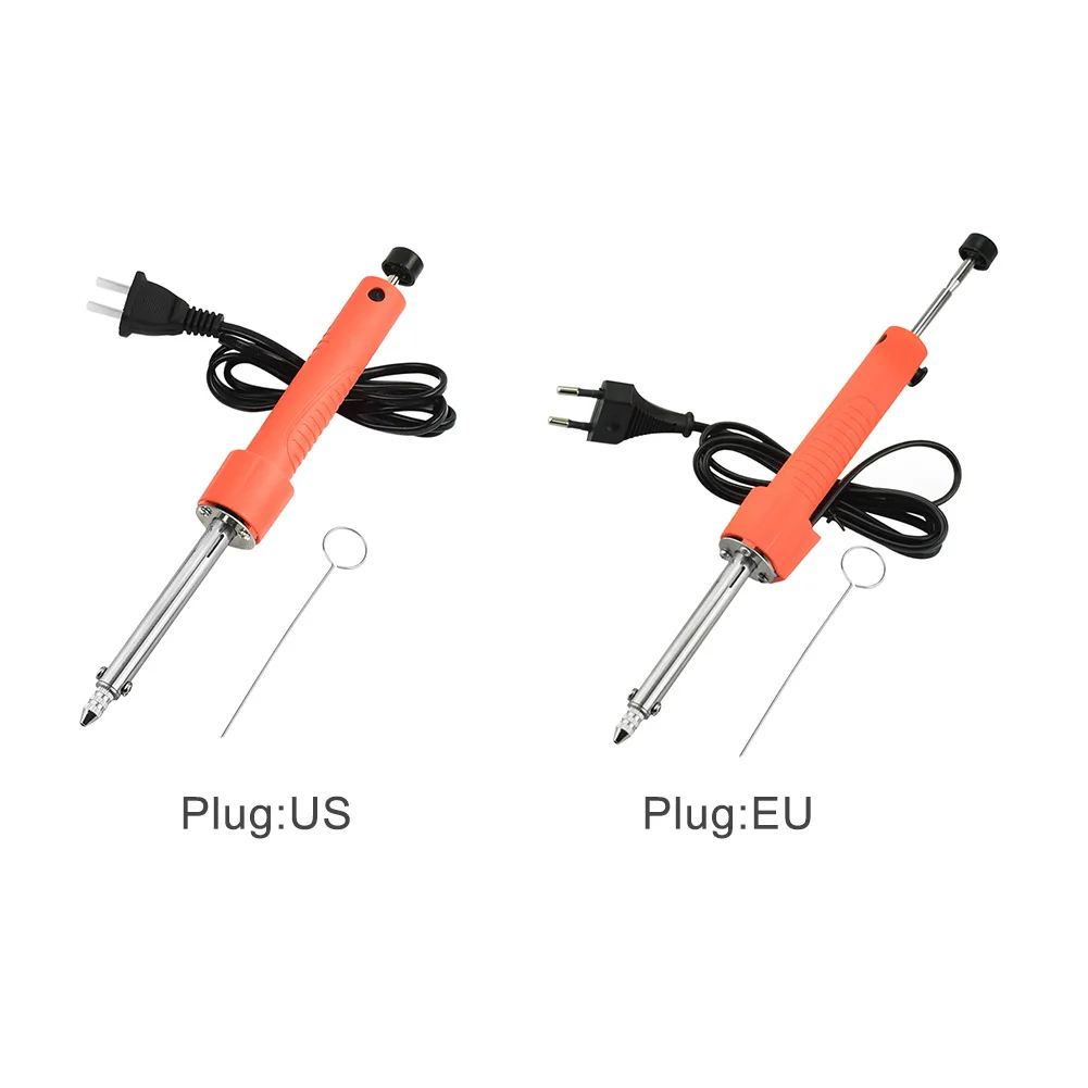 

Vacuum Welding Solder Sucker Solder Desoldering Sucking Suction Pen Pump Tin Remover Tool Replacement Parts US/EU Plug 220V/50HZ