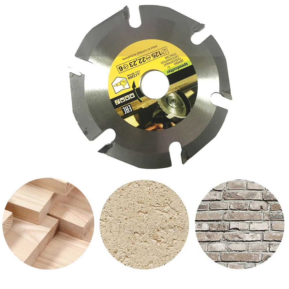 125 мм 6T пильный диск Мультитул шлифовальный станок Пила с твердосплавными