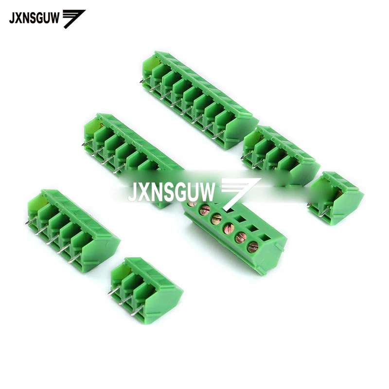 

10pcs Terminals KF103 2P 3P spacing 5.0MM Screw PCB terminal block can be spliced 300V/10A