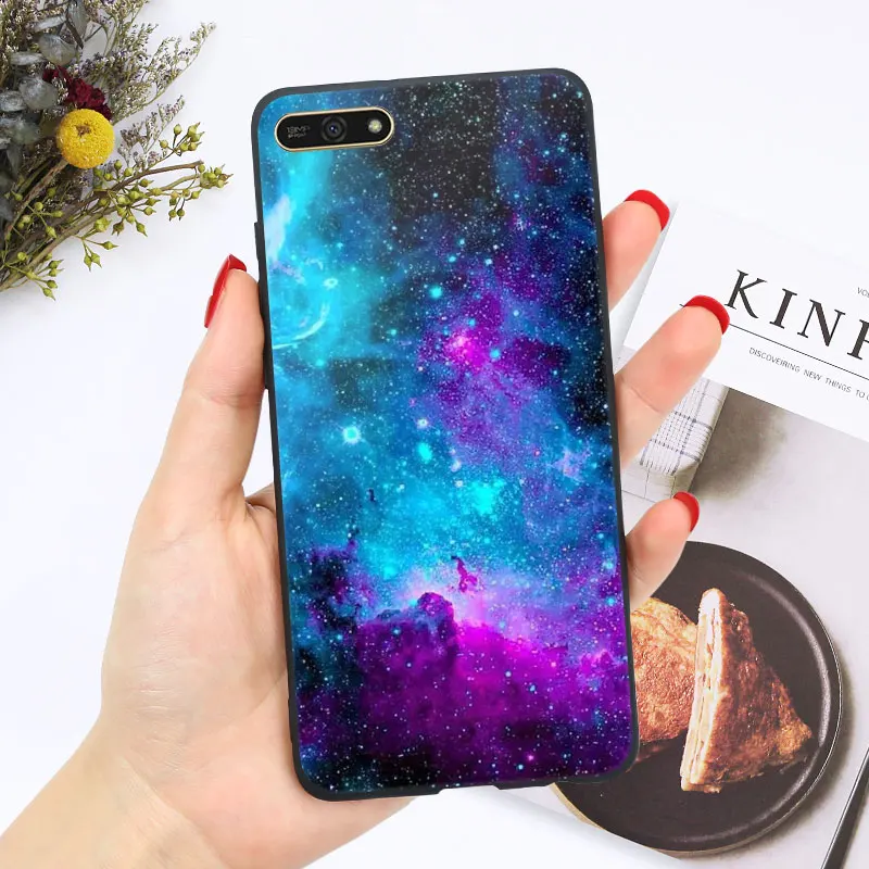 oo16 Яркий чехол huawei Y5 Y5 Y6 Prime Lite Y6 67 чехол Глянцевая задняя крышка для телефона Y5 чехол s - Цвет: oo16